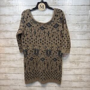 Free People Kris Cross Sweater Dress